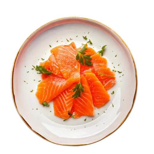 Salmon Plate.