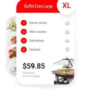 Buffet Catering XL
