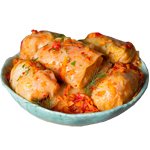 Cabbage Rolls | Sour Leaf Without Meat.