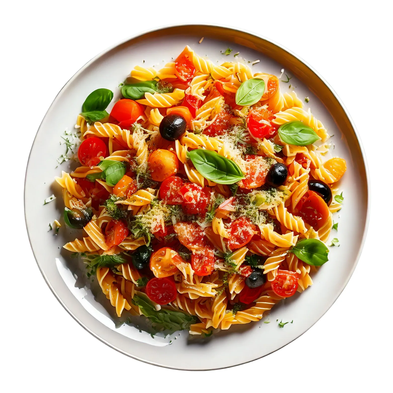 Mediterranean Pasta Salad.