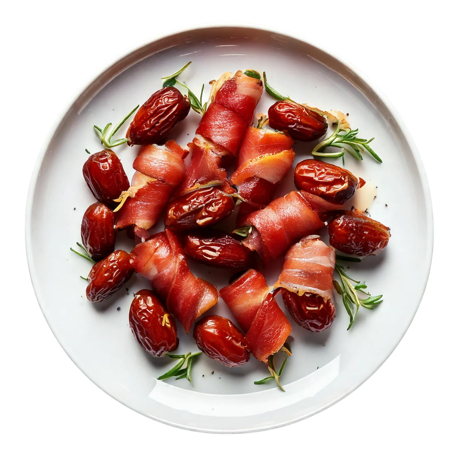 Dates Wrapped In Bacon.
