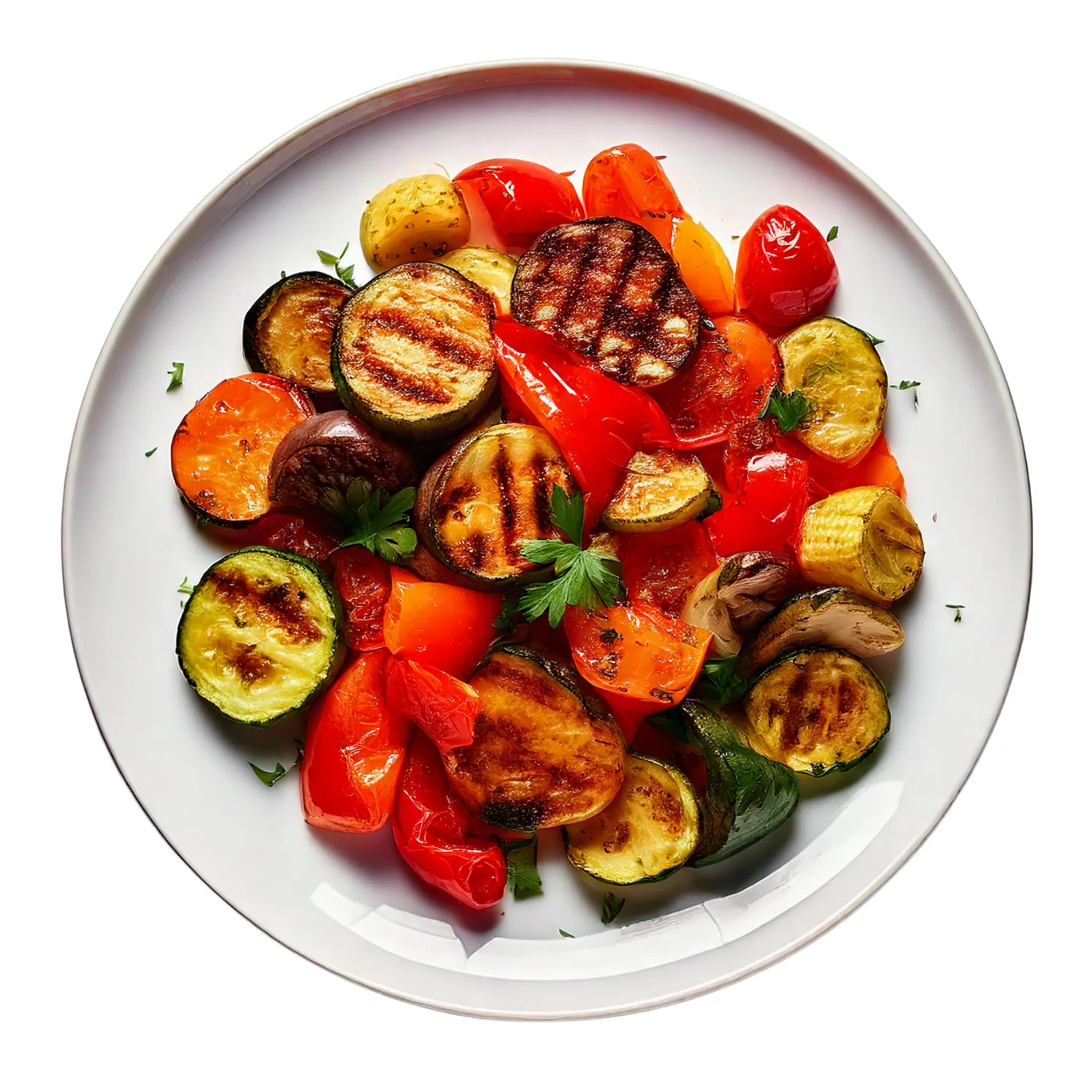 Grilled Vegetables.