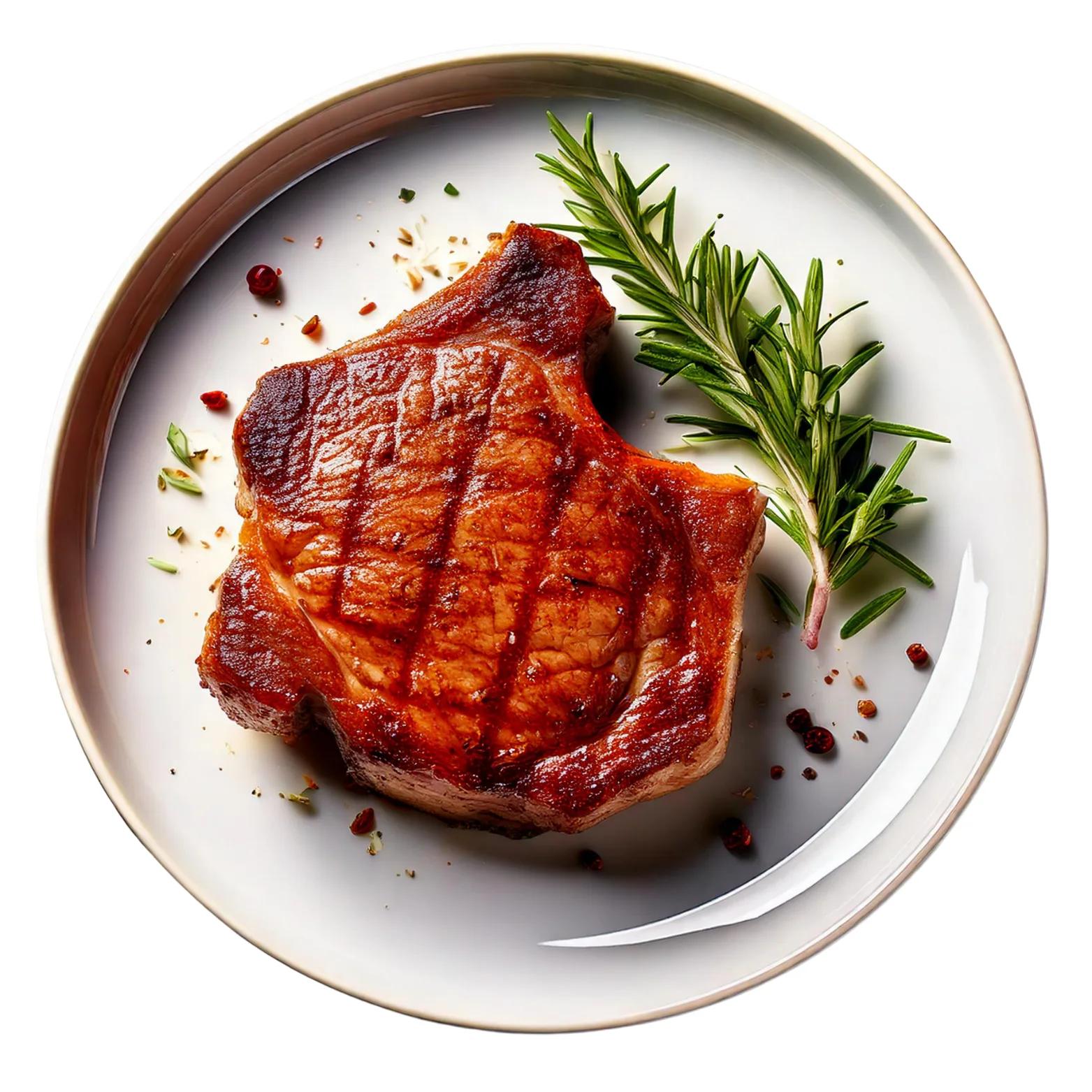 Pork Neck Steaks.