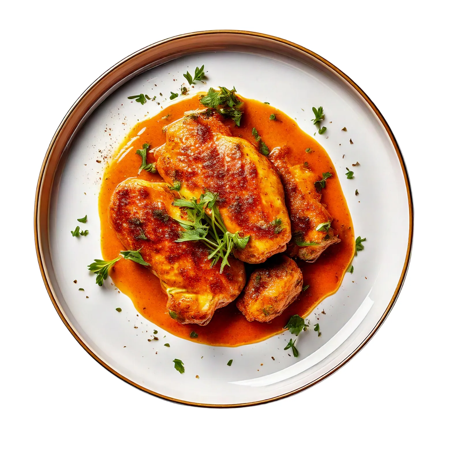 Curried Turkey Steak.