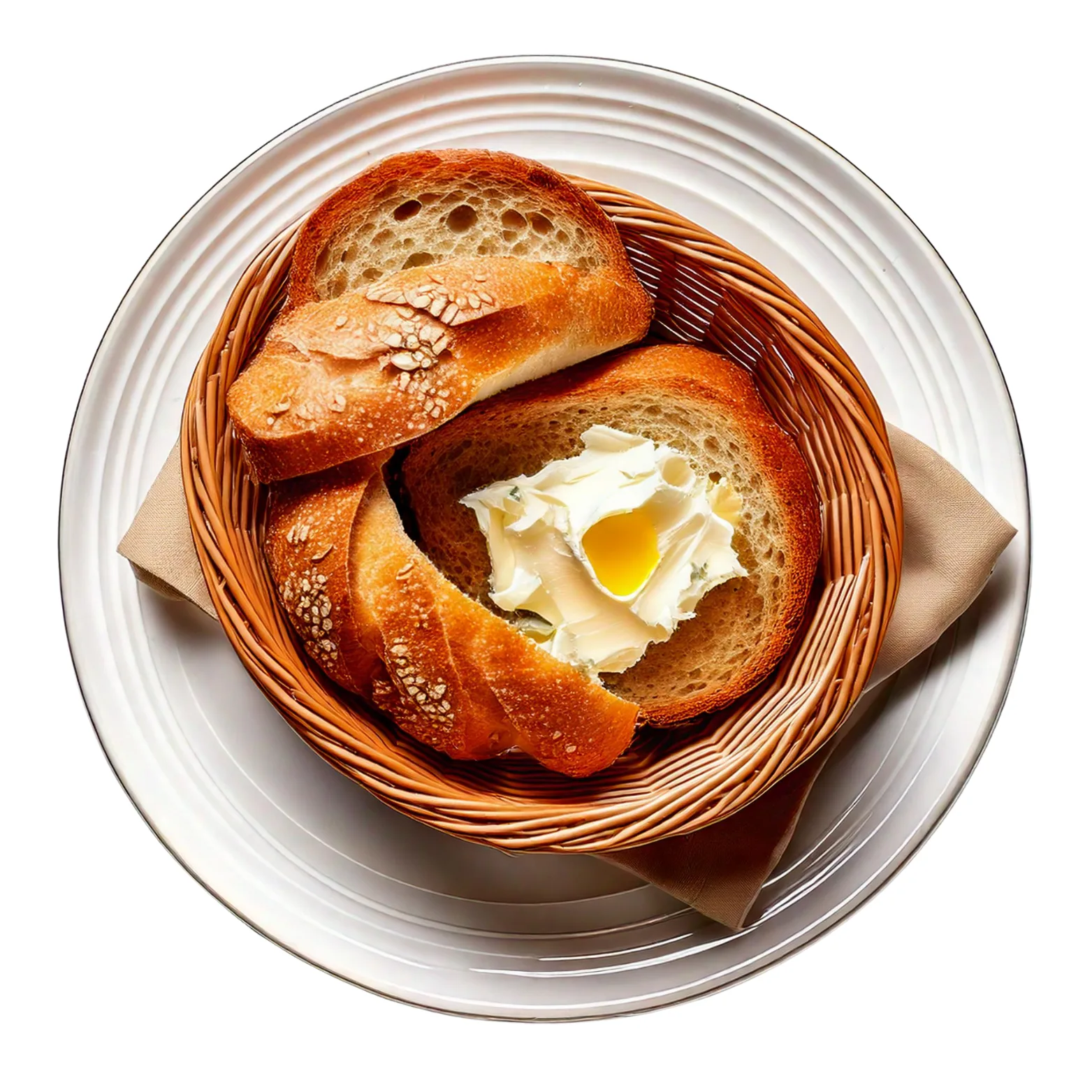 Bread Basket And Butter.
