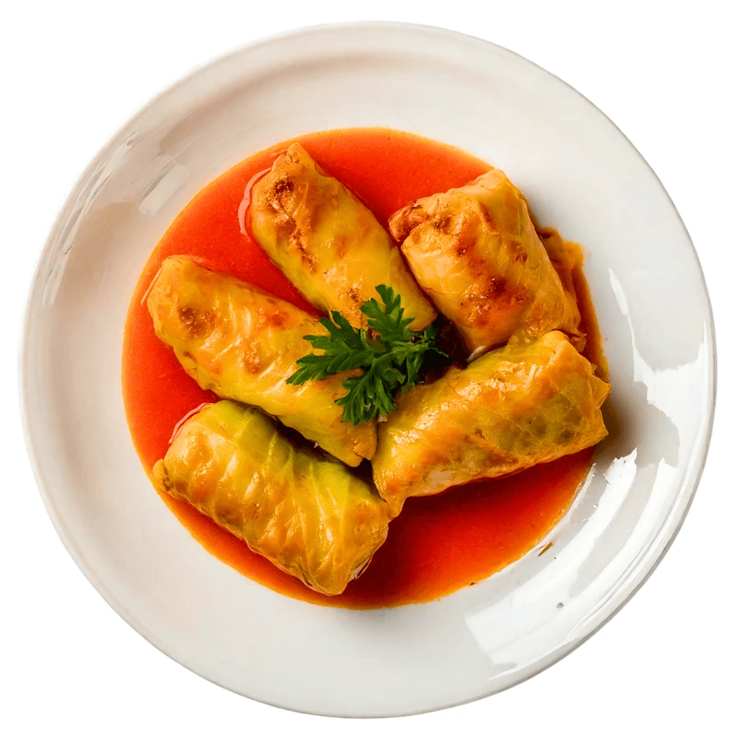 Sweet Cabbage Rolls with Meat