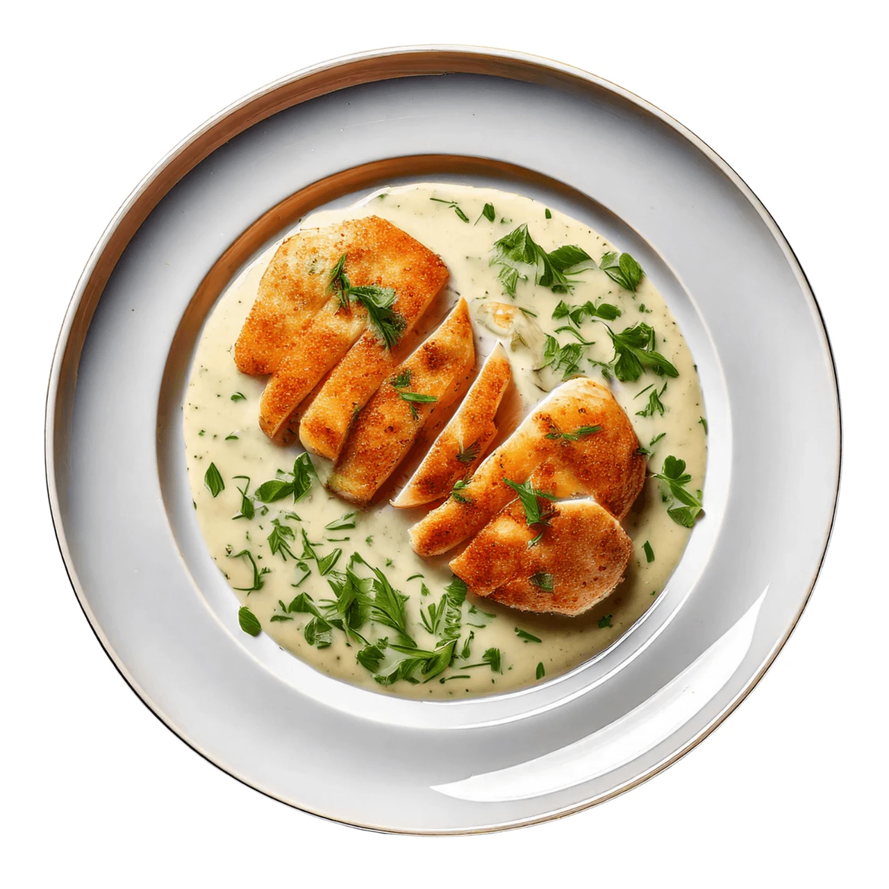 Chicken Breast in Curry Cream Sauce