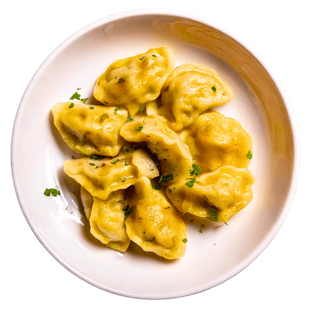 Potato and Mushroom Perogies