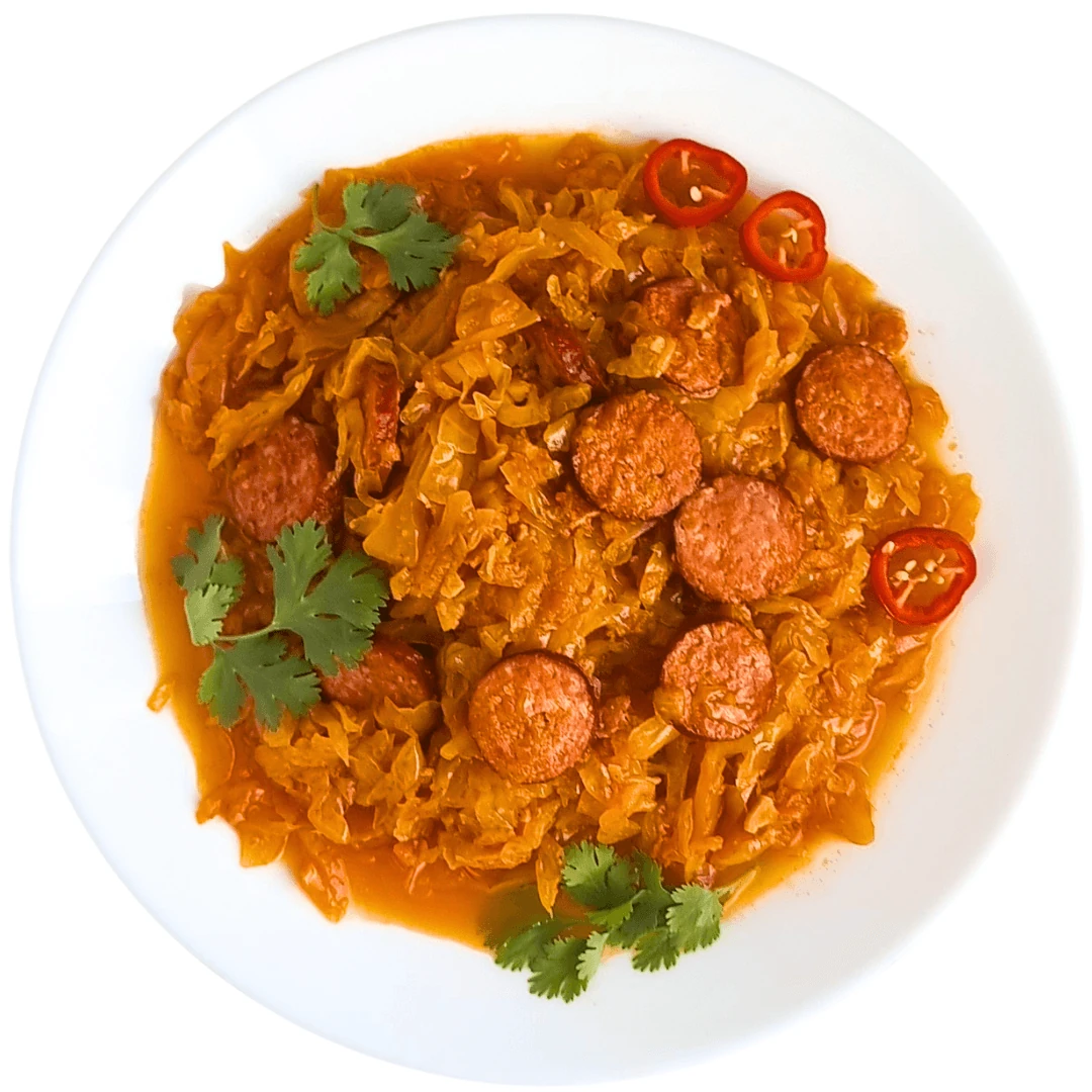 Sauerkraut with Kielbasa
